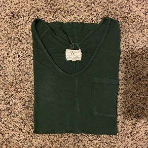 Olive Green Top